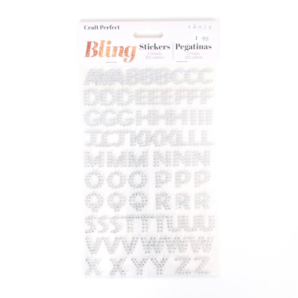 Craft Embellishments, Art & School, Craft Perfect, Grad Cap Decor, Crystal, Letters, 962161